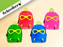 рюкзак детский яркие очки, 32х24х11 см., 4 дизайна в ассортименте