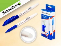 ручка гелевая со стираемыми термочувствительными чернилами, цвет - синий new 