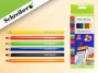 набор цветных карандашей, 6 цветов., gumbo, 17,5 см., пластик.корп., картонная коробка