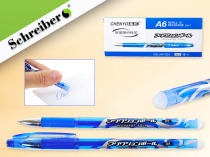 гелевая ручка со стир-ми чернилами, 0,5 мм., синий цвет new