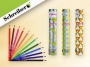 набор цветных карандашей, 12 цветов, трехгранный корпус new